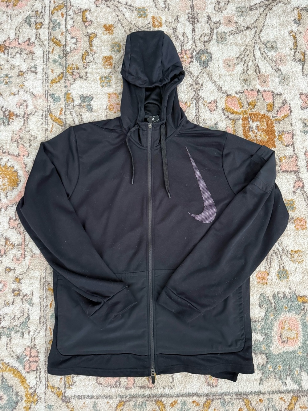 Nike Project X Black Dri-Fit Full-Zip Hoodie Sweatshirt Men’ Size L | Athletic